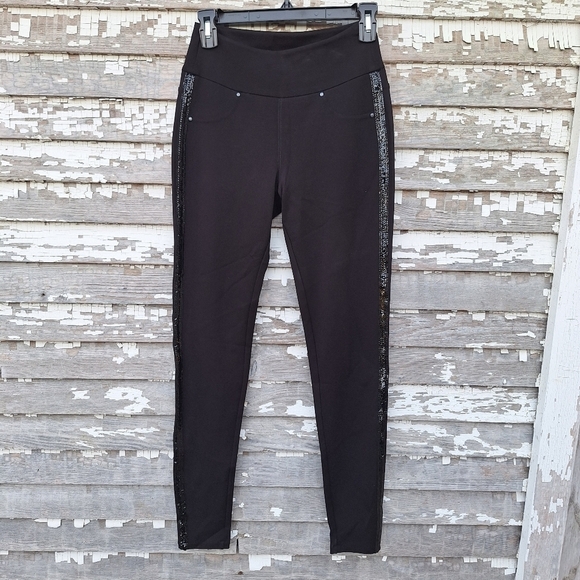🌟 JAG Ricki Sequin pull on pants size 2 NWT - Picture 1 of 7